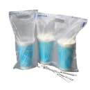 LK Packaging Fast Take® Tamper-Evident Beverage Carrier w/ (1) Drink Capacity - 7" x 14", Clear (FT71425) thumbnail 3