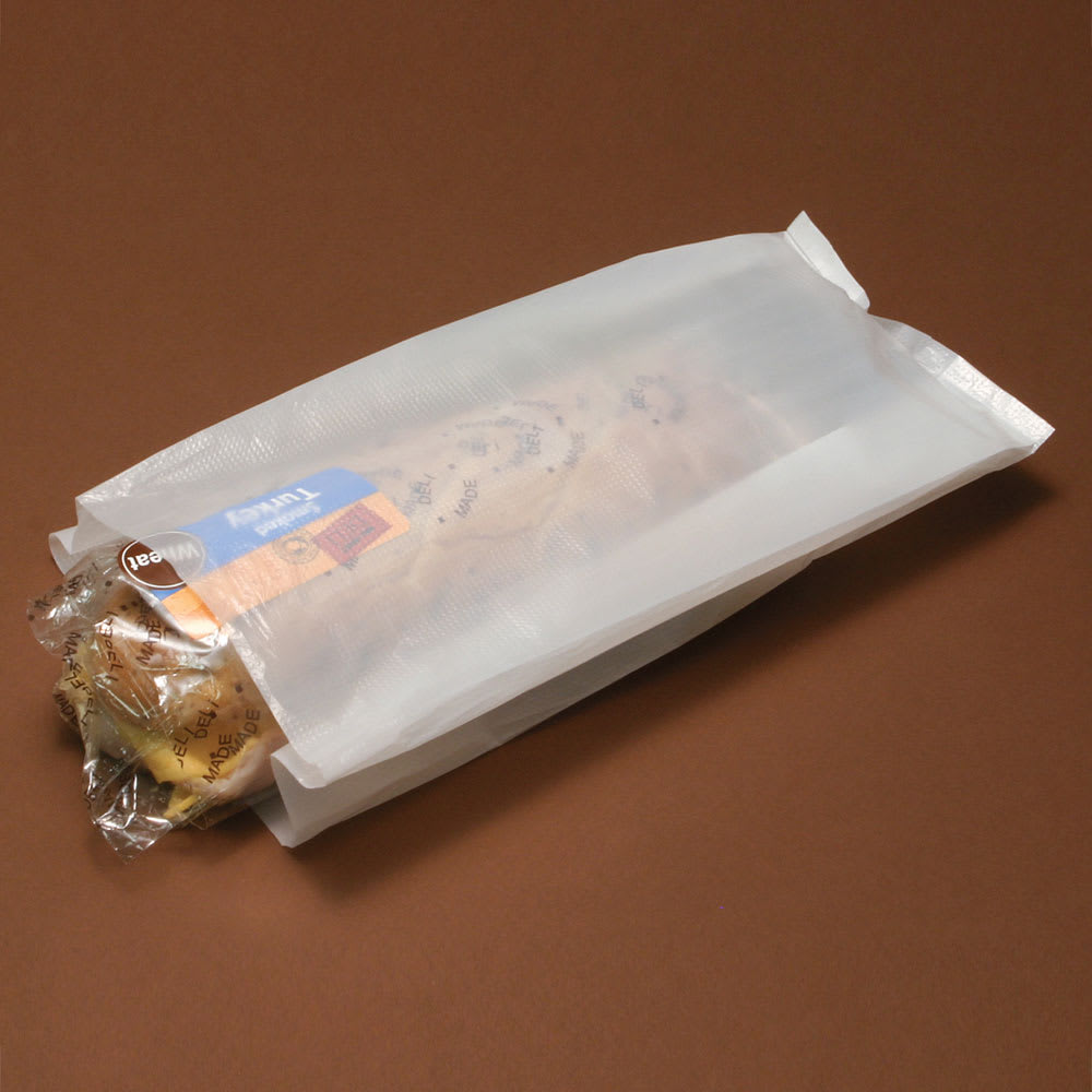 LK Packaging Wet Pack Grocery Bag - 11" x 5" x 3", Poly (H-04)