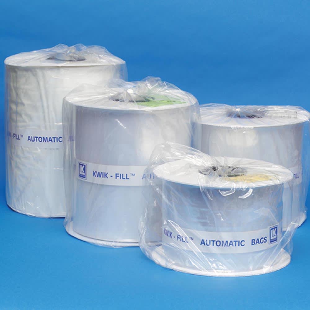 LK Packaging Kwik-Fill® Pre Opened Bag - 8" x 12", 2.8 mil Heavy Duty LLDPE, Clear (KF0812HD)