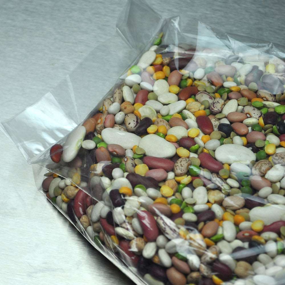 LK Packaging Bottom Gusset Food Storage Bag - 13" x 9", Poly (P12F0913+4BG)