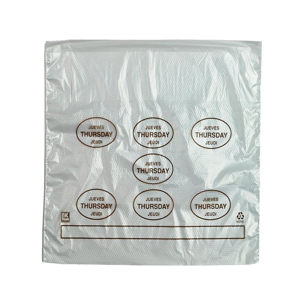 LK Packaging Printed Portion Control Food Storage Bags - 8 1/2" x 10", Poly (PCTHU1085)