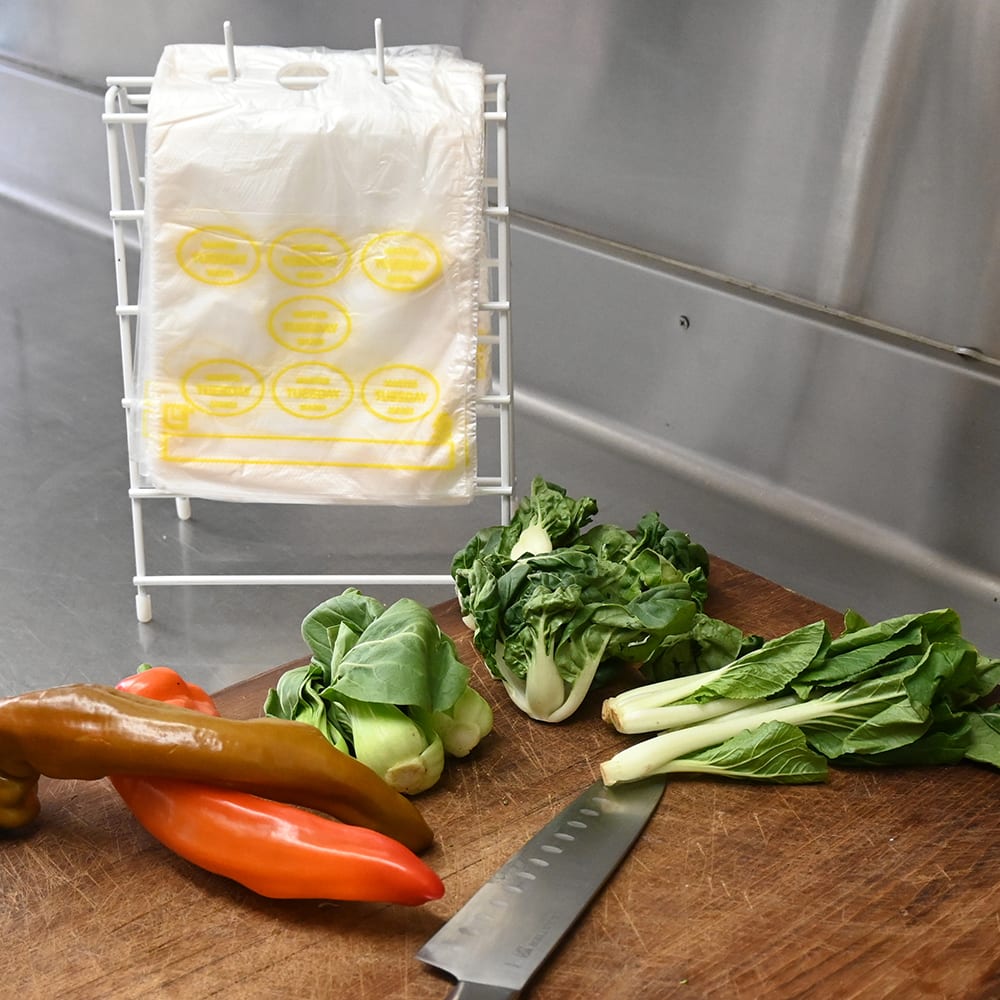 LK Packaging Printed Portion Control Food Storage Bags - 7" x 6 1/2", Poly (PCTUE6507)