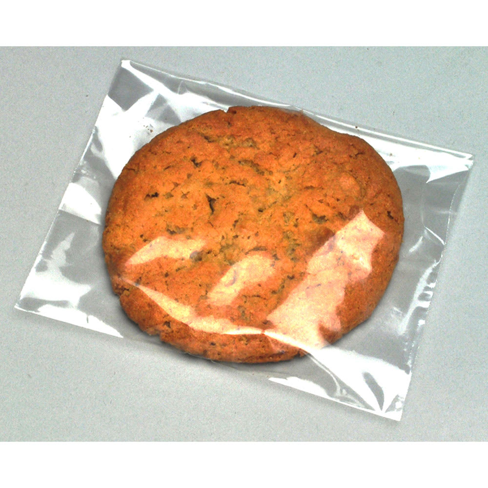 LK Packaging Lip & Tape Resealable Food Storage Bag - 7" x 7", Poly (PSB773)