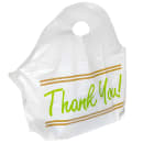 LK Packaging Printed Poly Take-Out Bag w/ Handles - 21" x 18" x 10", White (TO211810TY) thumbnail 5