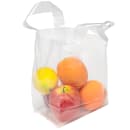 LK Packaging Fast Take® Poly Take Out Bag w/ Handles - 8 1/2" x 6 3/4" x 4 3/4", Clear (TO6484) thumbnail 4