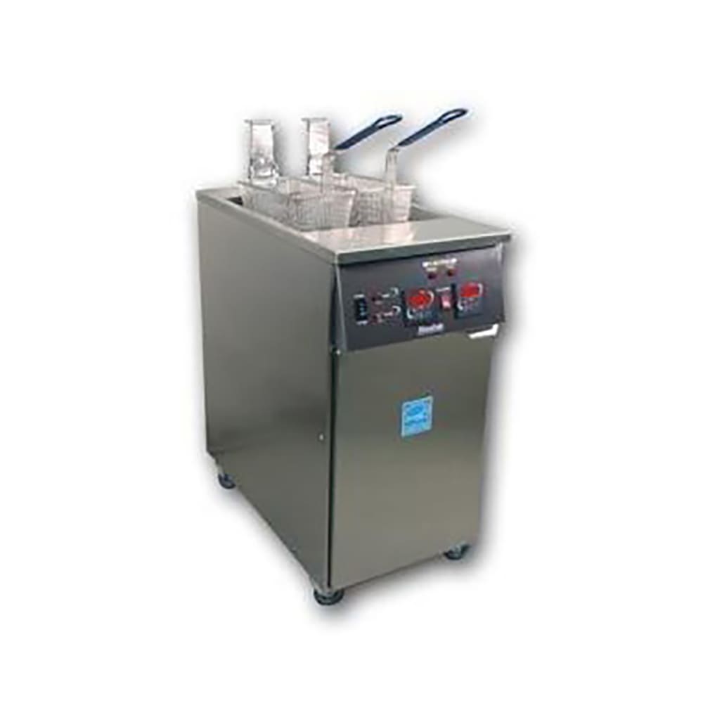 Resfab Electric Fryer - (1) 55 lb Vat, Floor Model, 208v/3ph (MB-50AT)