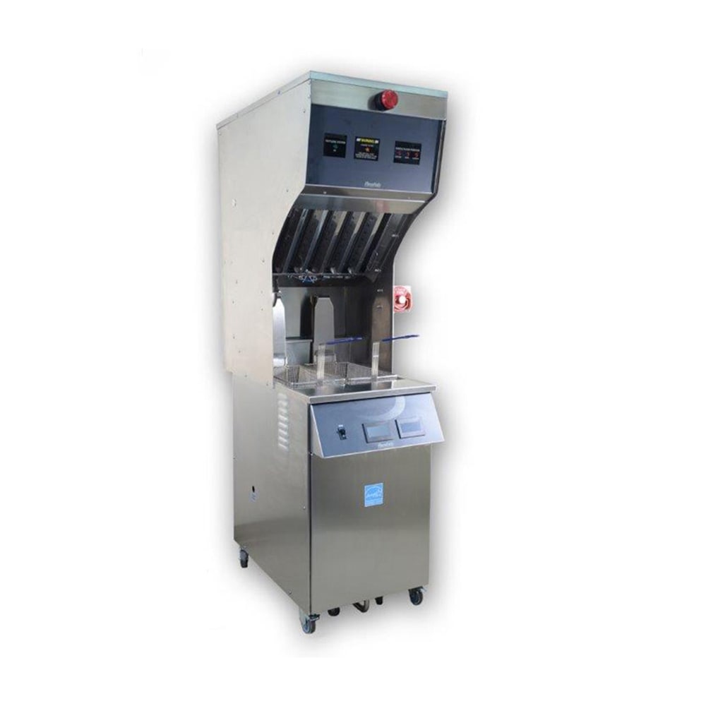Resfab Electric Fryer - (1) 85 lb Vat, Floor Model, 240v/3ph (MB-85ATV)