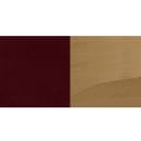 Flash Furniture XU-DGW0008BARVRT-NAT-BURV-GG Bar Stool w/ Vertical Slat Back & Burgundy Vinyl Seat, Natural thumbnail 6