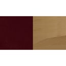 Flash Furniture XU-DGW0008VRT-NAT-BURV-GG Restaurant Chair w/ Vertical Slat Back & Burgundy Vinyl Seat - Beechwood, Natural Finish thumbnail 6
