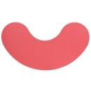 Flash Furniture YU-YCX-004-2-MOON-TBL-RED-GG Half Moon Preschool Activity Table - 65"L x 35"W, Plastic Top, Red thumbnail 2