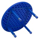 Flash Furniture YU-YCX-007-2-ROUND-TBL-BLUE-GG 33" Round Preschool Activity Table - Plastic Top, Blue thumbnail 3