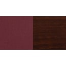 Flash Furniture XU-DG-W0108-WAL-BURV-GG Restaurant Chair w/ Slat Back & Burgundy Vinyl Seat - Beechwood Frame, Walnut Finish thumbnail 6