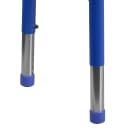 Flash Furniture YU-YCY-098-RECT-TBL-BLUE-GG Rectangular Preschool Activity Table - 26 5/8"L x 21 7/8"W, Plastic Top, Blue/Gray thumbnail 7