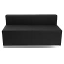 Flash Furniture ZB-803-470-SET-BK-GG 5 Piece Modular Reception Sofa Set - LeatherSoft Upholstery, Black thumbnail 5