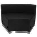 Flash Furniture ZB-803-480-SET-BK-GG 4 Piece Modular Reception Sofa Set - LeatherSoft Upholstery, Black thumbnail 3