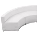 Flash Furniture ZB-803-480-SET-WH-GG 4 Piece Modular Reception Sofa Set - LeatherSoft Upholstery, White thumbnail 5