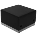 Flash Furniture ZB-803-490-SET-BK-GG 6 Piece Modular Reception Sofa Set - LeatherSoft Upholstery, Black thumbnail 5