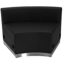 Flash Furniture ZB-803-550-SET-BK-GG 7 Piece Modular Reception Sofa Set - LeatherSoft Upholstery, Black thumbnail 5