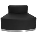 Flash Furniture ZB-803-550-SET-BK-GG 7 Piece Modular Reception Sofa Set - LeatherSoft Upholstery, Black thumbnail 6