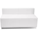 Flash Furniture ZB-803-610-SET-WH-GG 5 Piece Modular Reception Sofa Set - LeatherSoft Upholstery, White thumbnail 5