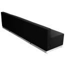 Flash Furniture ZB-803-680-SET-BK-GG 7 Piece Modular Reception Sofa Set - LeatherSoft Upholstery, Black thumbnail 3