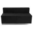 Flash Furniture ZB-803-710-SET-BK-GG 8 Piece Modular Reception Sofa Set - LeatherSoft Upholstery, Black thumbnail 6