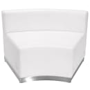 Flash Furniture ZB-803-760-SET-WH-GG 4 Piece Modular Reception Sofa Set - LeatherSoft Upholstery, White thumbnail 5