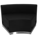 Flash Furniture ZB-803-840-SET-BK-GG 4 Piece Modular Reception Sofa Set - LeatherSoft Upholstery, Black thumbnail 4