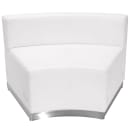 Flash Furniture ZB-803-840-SET-WH-GG 4 Piece Modular Reception Sofa Set - LeatherSoft Upholstery, White thumbnail 5