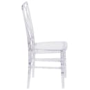 Flash Furniture BH-H007-CRYSTAL-GG Stacking Chiavari Chair - Polycarbonate, Crystal Ice thumbnail 3