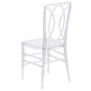Flash Furniture BH-H007-CRYSTAL-GG Stacking Chiavari Chair - Polycarbonate, Crystal Ice thumbnail 4