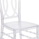 Flash Furniture BH-H007-CRYSTAL-GG Stacking Chiavari Chair - Polycarbonate, Crystal Ice thumbnail 7