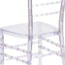Flash Furniture BH-ICE-CRYSTAL-GG Stacking Chiavari Chair - Polycarbonate, Crystal Ice thumbnail 8