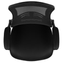 Flash Furniture BL-X-5M-BK-GG Swivel Office Chair w/ Mid Back - Black Mesh Back & Seat thumbnail 9