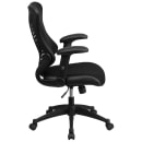 Flash Furniture BL-ZP-806-BK-GG Swivel Office Chair w/ High Back - Black Mesh Back & Seat thumbnail 4
