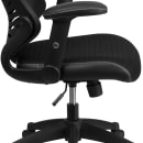 Flash Furniture BL-ZP-806-BK-GG Swivel Office Chair w/ High Back - Black Mesh Back & Seat thumbnail 9