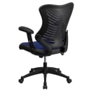 Flash Furniture BL-ZP-806-BL-GG Swivel Office Chair w/ High Back - Blue Mesh Back & Seat thumbnail 5
