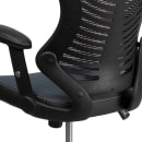 Flash Furniture BL-ZP-806-GY-GG Swivel Office Chair w/ High Back - Gray Mesh Back & Seat thumbnail 8