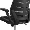 Flash Furniture BL-ZP-809-BK-GG Swivel Office Chair w/ High Back - Black Mesh Back & Seat thumbnail 8