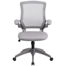 Flash Furniture BL-ZP-8805-GY-GG Swivel Office Chair w/ Mid Back - Gray Mesh Back & Seat thumbnail 5