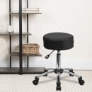 Flash Furniture BT-191-1-GG Ergonomic Rolling Medical Stool w/ Black Padded Leather Seat - 21 to 26 1/4"H thumbnail 9
