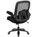 Flash Furniture BT-20180-GG Swivel Big & Tall Office Chair w/ High Back - Black Mesh Back & Fabric Seat thumbnail 4