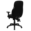 Flash Furniture BT-6001-GYBK-GG Swivel Task Chair w/ High Back - Black/Gray Mesh Back & Seat thumbnail 4