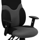 Flash Furniture BT-6001-GYBK-GG Swivel Task Chair w/ High Back - Black/Gray Mesh Back & Seat thumbnail 7