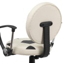 Flash Furniture BT-6177-SOC-A-GG Soccer Task Chair w/ Arms - Vinyl Upholstery, Black Base thumbnail 8