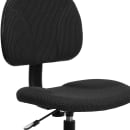Flash Furniture BT-659-BLK-GG Swivel Drafting Stool w/ Low Back - Black Polyester Upholstery thumbnail 7
