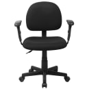 Flash Furniture BT-660-1-BK-GG Swivel Task Chair w/ Low Back - Black Fabric Upholstery thumbnail 5