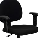 Flash Furniture BT-660-1-BK-GG Swivel Task Chair w/ Low Back - Black Fabric Upholstery thumbnail 7