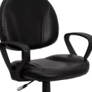 Flash Furniture BT-688-BK-A-GG Swivel Office Chair w/ Mid Back - Black LeatherSoft Upholstery thumbnail 7