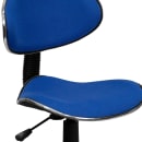 Flash Furniture BT-699-BLUE-GG Swivel Task Chair w/ Low Back - Blue Polyester Upholstery thumbnail 7